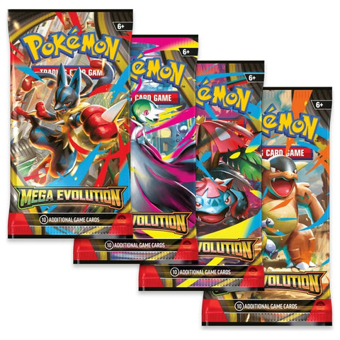 Pokémon Trading Card Game (TCG): Mega Evolution Booster Pack Assortment