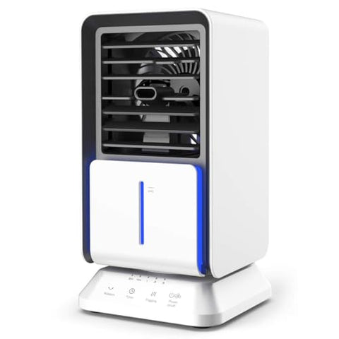 Infray Portable Oscillating Air Cooler – Mini Evaporative Fan for Desk