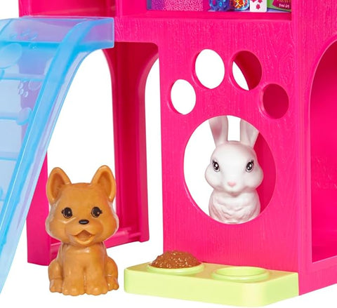 Mattel Barbie Doll with Pets Playset (HGM62)