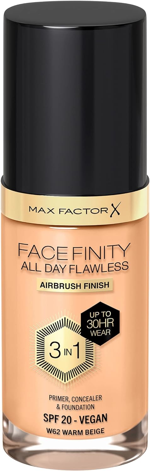 Max Factor Facefinity all day flawless 3 in 1 vegan foundation 30ml