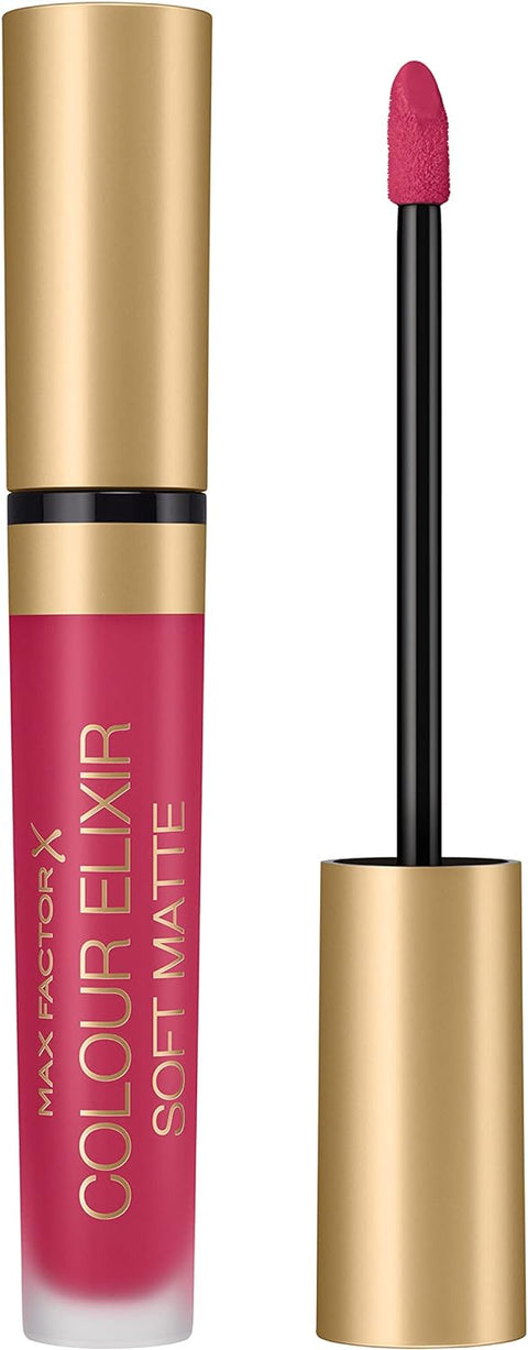 Max Factor Colour Elixir Soft Matte Lip Colour | Lightweight Moisturising Finish | 4ml
