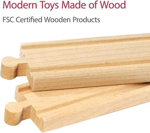 BRIO 33344 Mechanical Switches – 2‑Pack Wooden Train Track Points