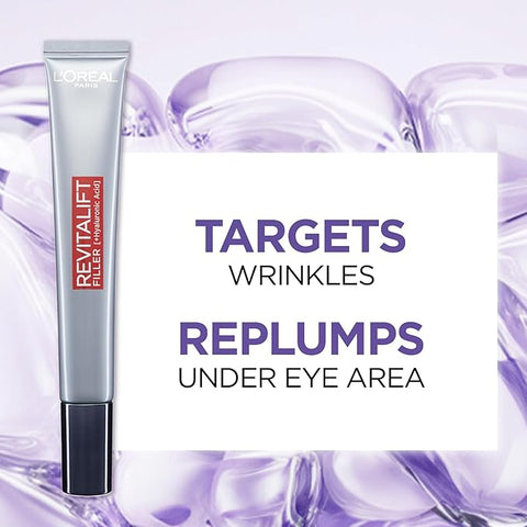 L'Oreal Paris Revitalift Filler Hyaluronic Acid Anti Ageing Eye Cream 15ml