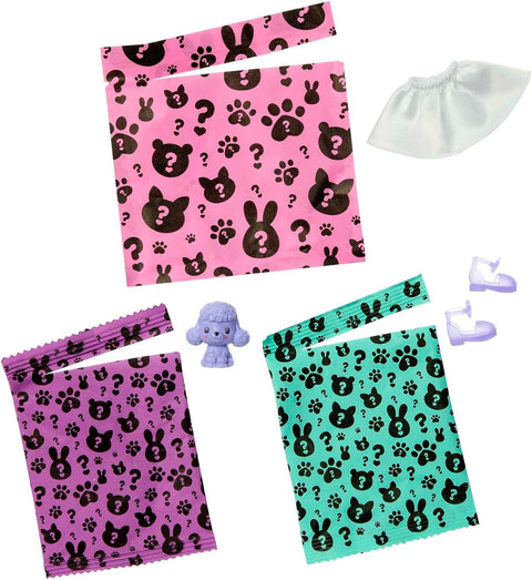 Barbie Cutie Reveal Chelsea Doll – Poodle Theme with 6 Surprises