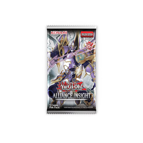 Yu‑Gi‑Oh! – Alliance Insight 1st Edition Booster Display Box (24 Packs) Free T Shirt