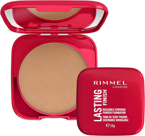 Rimmel London Lasting Finish Compact Foundation | Medium Coverage Powder | 7g