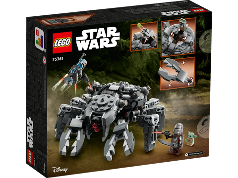 LEGO Star Wars 75361 Spider Tank – Mandalorian Set