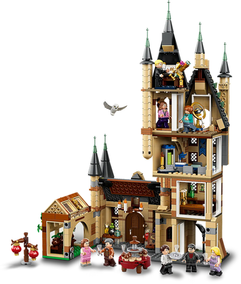 LEGO Harry Potter 75969 Hogwarts Astronomy Tower – Castle Set with 8 Minifigs