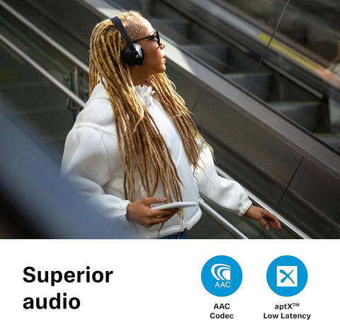Sennheiser HD 250BT Bluetooth 5.0 Wireless Headphone with AAC | Damaged Packaging