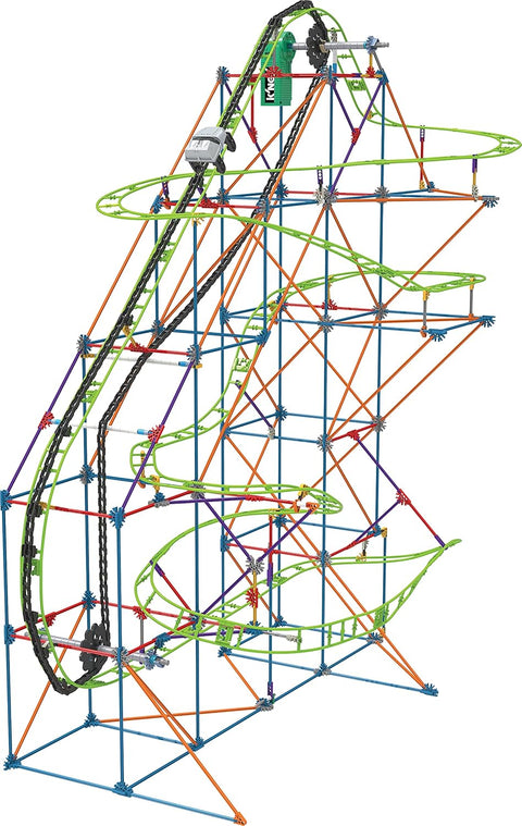 K'NEX | Typhoon Frenzy Roller Coaster Building Set 51438