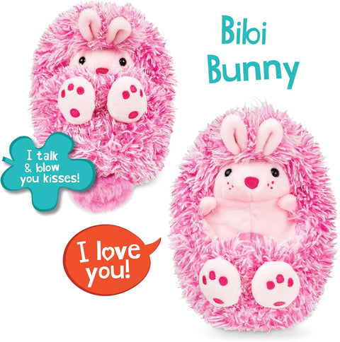 Curlimals – Bibi the Bunny Interactive Rabbit Soft Toy
