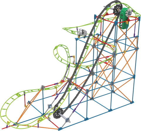 K'NEX | Typhoon Frenzy Roller Coaster Building Set 51438