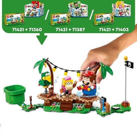 LEGO 71421 Super Mario Dixie Kong’s Jungle Jam Expansion Set