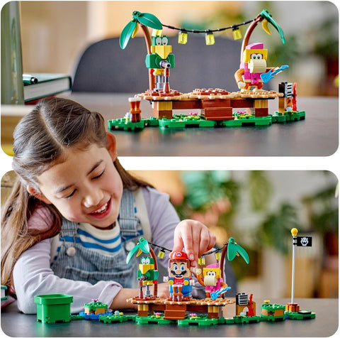 LEGO 71421 Super Mario Dixie Kong’s Jungle Jam Expansion Set