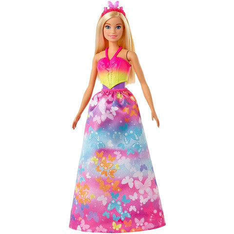 Barbie Dreamtopia Dress‑Up Gift Set GJK40 – Mermaid, Fairy & Princess Fantasy Pack with Snap‑On Outfits | Tiara & Wings | Ages 3+