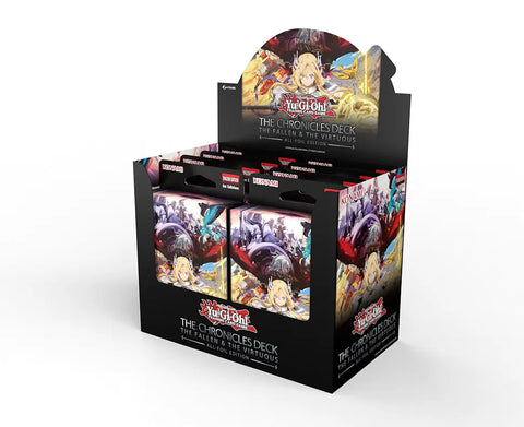 Yu-Gi-Oh! TCG: The Chronicles Deck – The Fallen & The Virtuous CDU (8x Decks)
