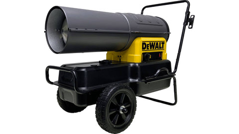 Dewalt DXKH125E F-Type Forced Air Diesel Heater | 23.4kW Industrial Construction Heater