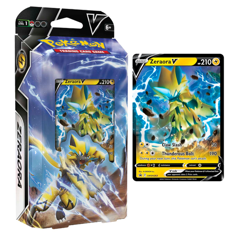 Pokémon V Battle Deck – Zeraora V | 60 Card Deck + TCG Online Code