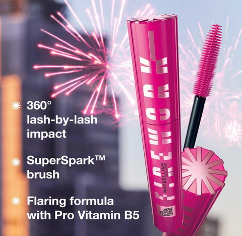 Maybelline Lash Sensational Firework Mascara Waterproof – Black 10 ml