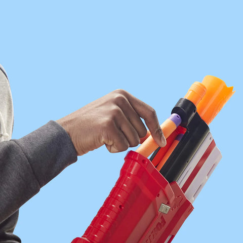 Nerf Fortnite TS Blaster – Pump Action with 8 Mega Darts | Game-Inspired Design