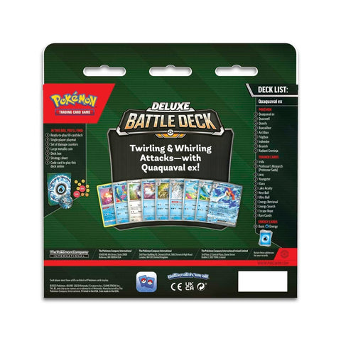 Pokemon Deluxe Battle Deck Quaquaval ex