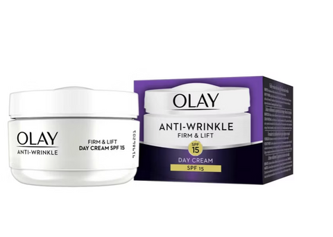 Olay Anti-Wrinkle Firm And Lift Anti-Ageing Day Moisturiser SPF15 50ml