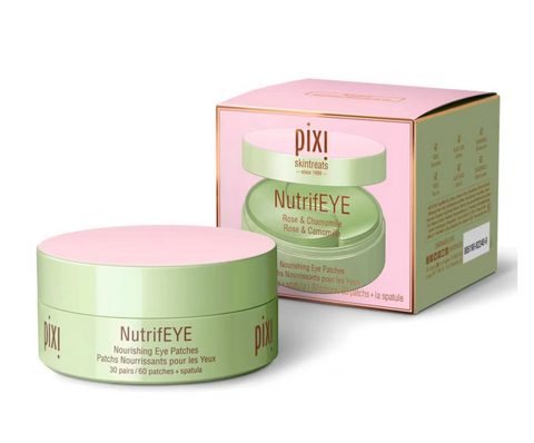 Pixi NutrifEYE Eye Patches – Rose & Aloe Vera Hydrogel (30 Pairs)