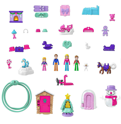 Polly Pocket Advent Calendar β 25 Days of Winter Fun & Surprises (2021)