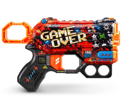 ZURU X-Shot Skins Blaster – High-Performance Foam 8-Dart Blaster for Ages 8+