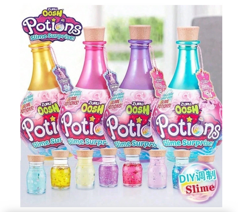 ZURU Oosh Potions Slime Surprise – DIY Magical Slime Kit (Assorted Colours & Designs)