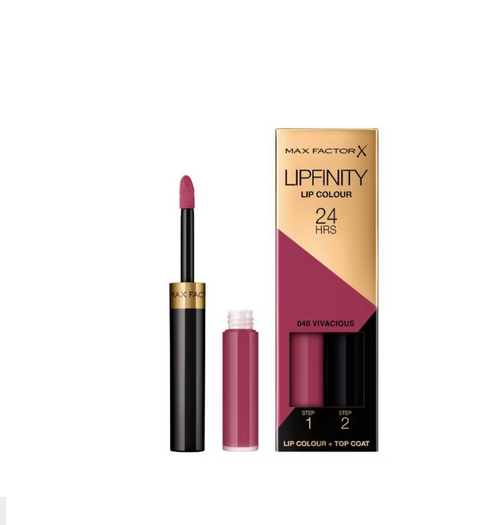 Max Factor Lipfinity Lipstick | 24H Longwear Colour & Hydrating Balm