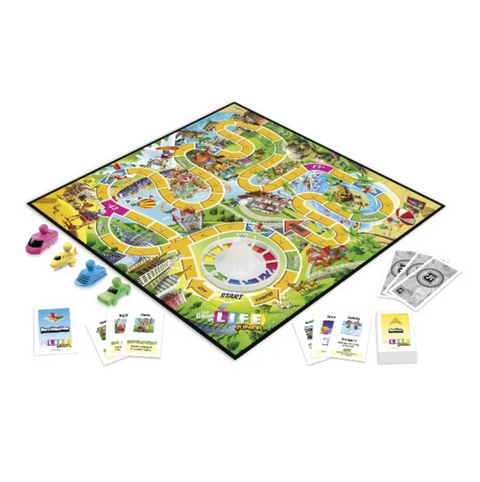 Hasbro The Game of Life Junior Board Game | Fun Family Holiday Adventure