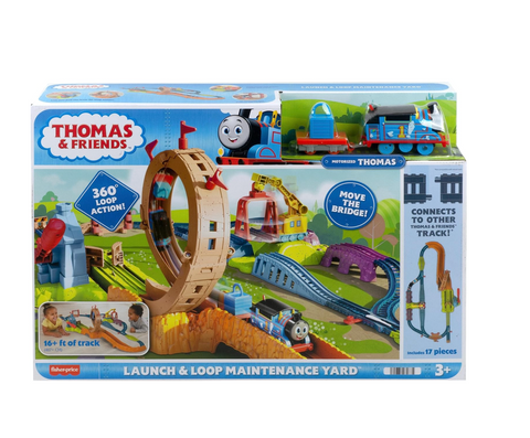 Thomas & Friends Launch & Loop Maintenance Yard Playset
