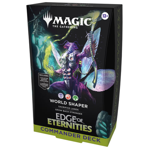 Magic The Gathering Edge of Eternities Commander Deck - World Shaper