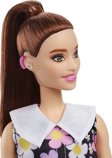Barbie Fashionistas Ponytail Doll #187 with Hearing Aids