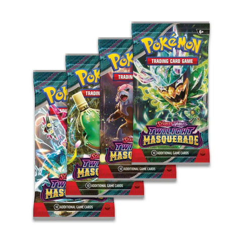 Pokémon TCG: Scarlet & Violet – Twilight Masquerade Booster Pack (10 Cards)