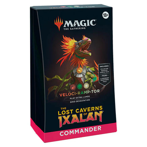 Magic: The Gathering Ixalan Commander Deck | Veloci-ramp-tor RGW 100 Cards
