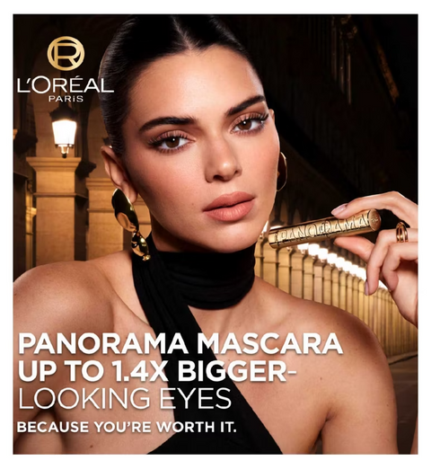 L'Oréal Paris Panorama Mascara | 5% Stretchflex | Fanned-Out Volume | 10ml