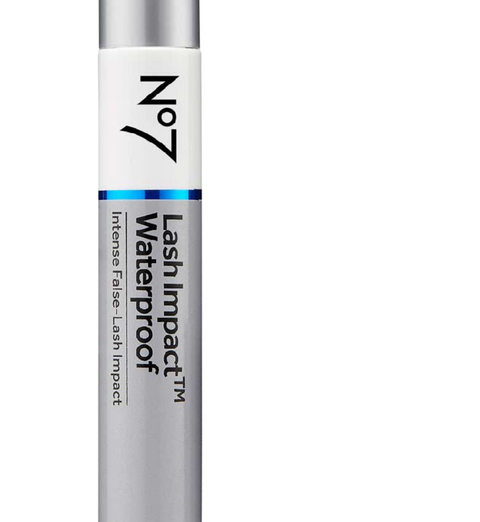 No7 Lash Impact Waterproof Mascara | Intense Volume & Smudge-Free Wear | 7ml