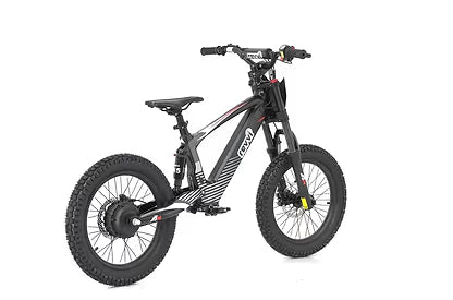 Revvi 18" Kids Electric Balance Bike – Black (Pre‑Order)