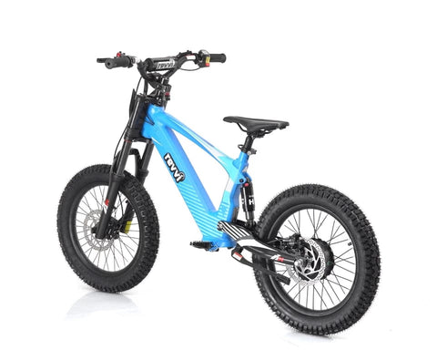 Revvi 18" Kids Electric Balance Bike - Blue - Pre Order