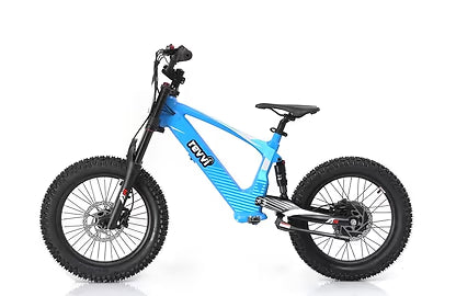 Revvi 18" Kids Electric Balance Bike - Blue - Pre Order