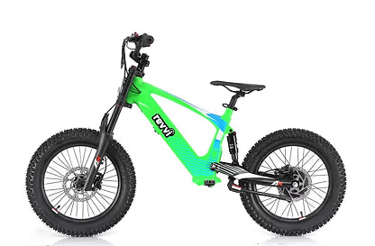 Revvi 18" Kids Electric Balance Bike – Green (Pre-Order)