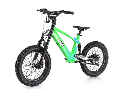 Revvi 18" Kids Electric Balance Bike – Green (Pre-Order)