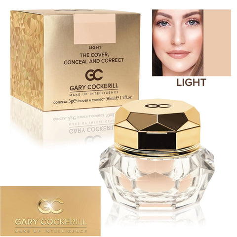 Gary Cockerill The Cover Conceal & Correct Foundation | Dewy Finish