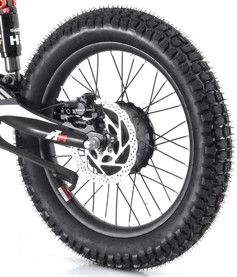 Revvi 18" Kids Electric Balance Bike – Black (Pre‑Order)