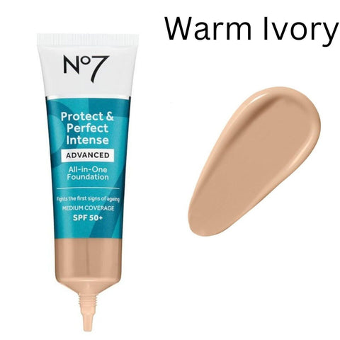 No7 Protect & Perfect ADVANCED All-in-One Foundation | SPF 50+ | 30ml
