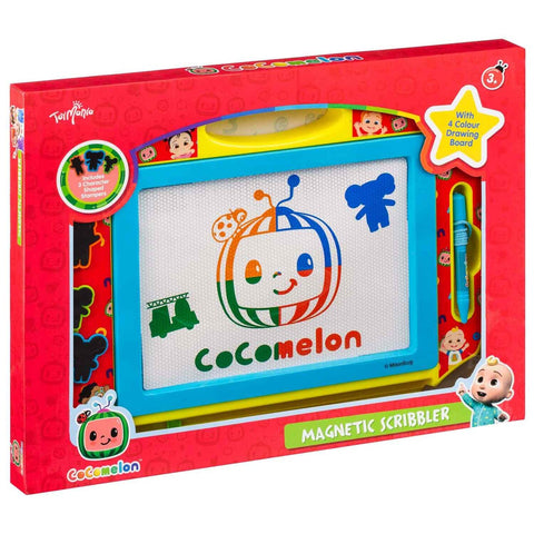 Cocomelon Kids Magnetic Scribbler Blackboard – Travel & School Play