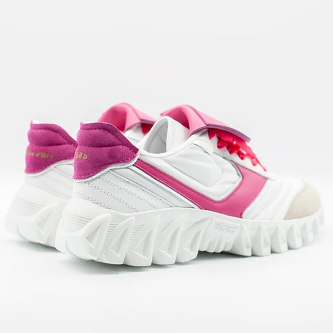PANTOFOLA D’ORO 1886 Women's Sneakerball Oxford Flat | Premium Leather Low-Cut Trainer