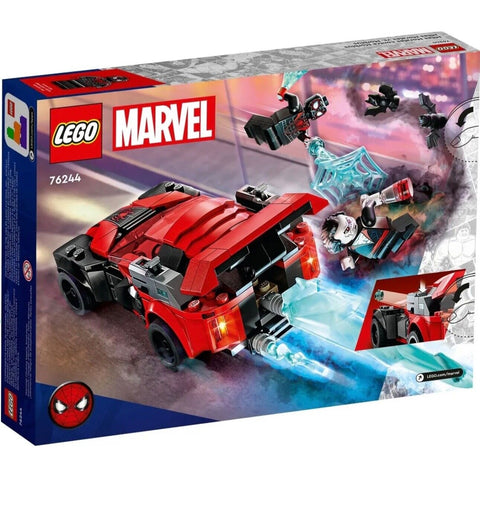 LEGO 76244 Marvel Miles Morales vs Morbius | Spider-Man Racer Car Set